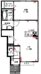 プレベール小路東の物件間取画像